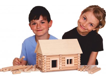 Dřevěná stavebnice pro děti
