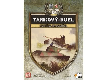 tankovy duel nepritel na dostrel desková hra o tankových bitvách