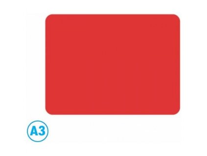 Podložka modelovací A3 červená