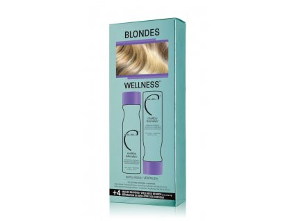 Malibu Blondes® Collection šampon 266 ml+ kondicioner 266 ml+ 4 x wellness sáček dárková sada