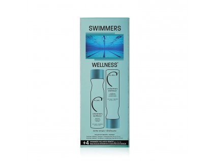 Malibu Swimmer wellness® collection šampon 266 ml, kondicioner 266 ml, 4 x wellness sáček dárková sada