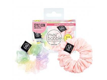 invisibobble SPRUNCHIE DUO Retro Dreamin‘ Hue-Man Love
