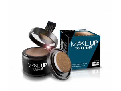 Vlasový make-up na odrosty Cover hair 4 g - světle hnědý