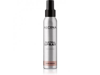 alcina pastell spray tonujici sprej na vlasy s okamzitym ucinkem odstin sandy brown 100 ml