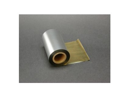 Termotransferová páska 80 mm x 100 m METAL GOLD
