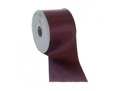 Stuha 75 mm x 50 m burgundy