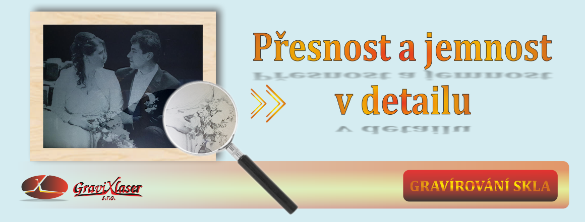 Sklenice s gravírováním
