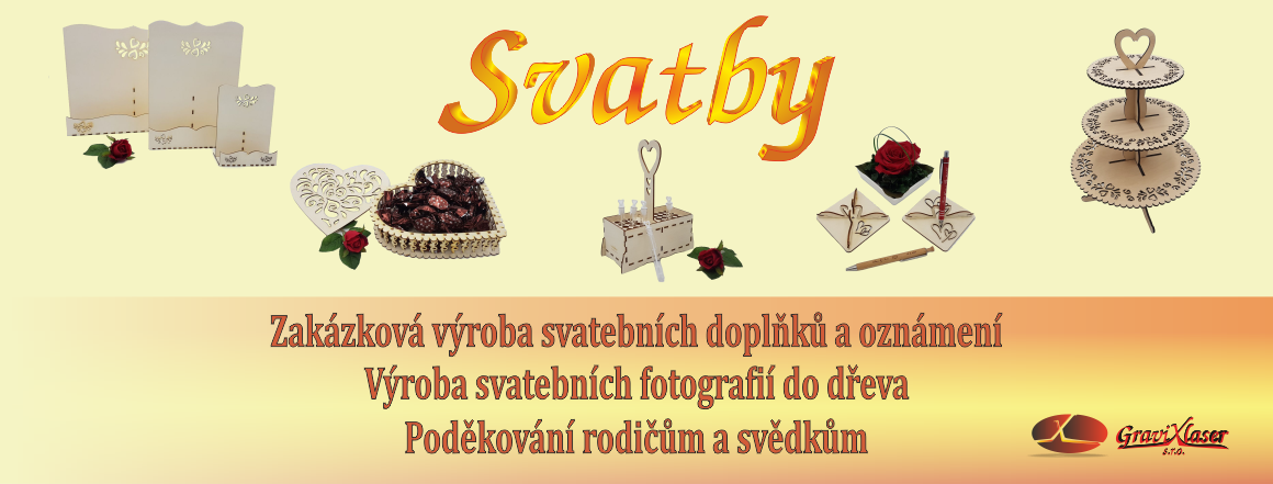 Dopňky pro svatbu