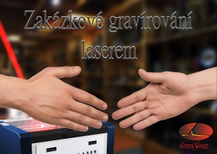 Zakázkové gravírování laserem