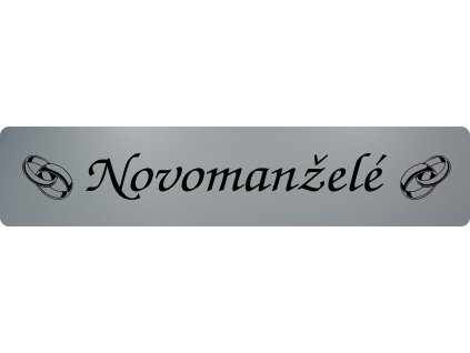 SPZ Novomanželé
