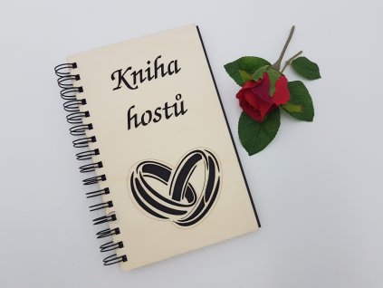 Zápisník-Kniha hostů-černý