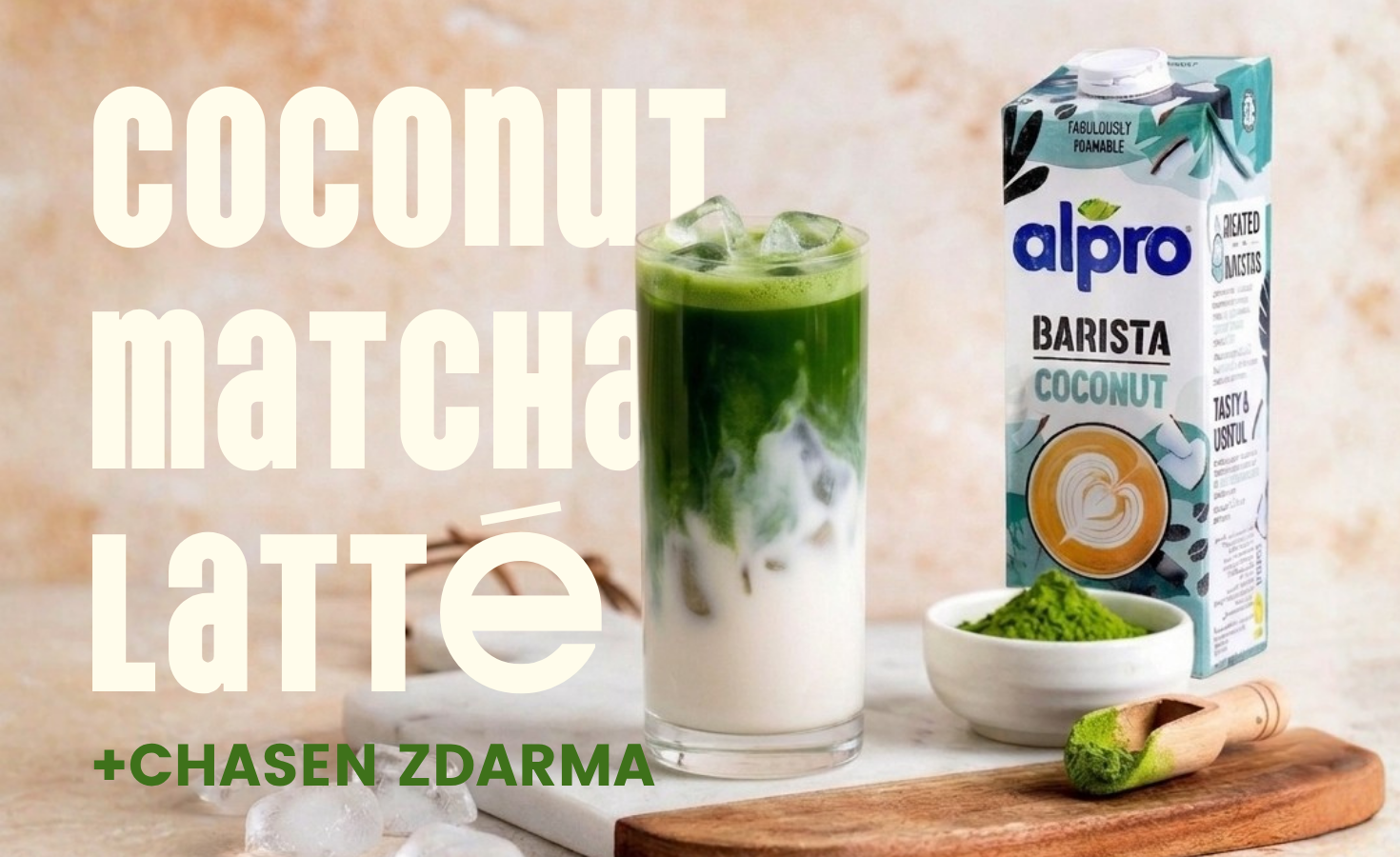Coconut Matcha Latte