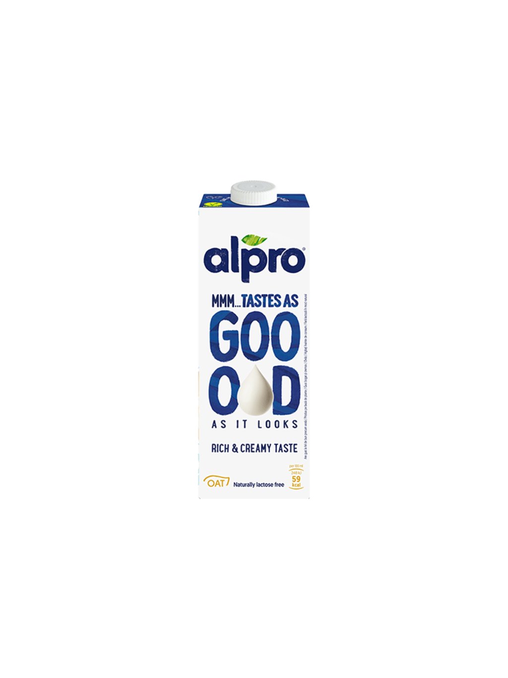 Alpro, Ovesný nápoj, Tastes as good – Rich & Creamy 3,5%