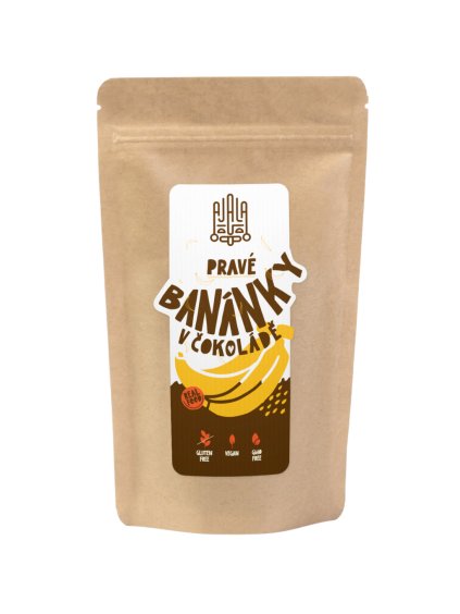 ajala green heads čokobanánky vegan pravé banány v čokoládě rostline cesky produkt (2)