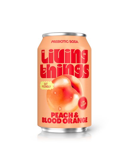 Living Things | Peach & Blood Orange 330ml