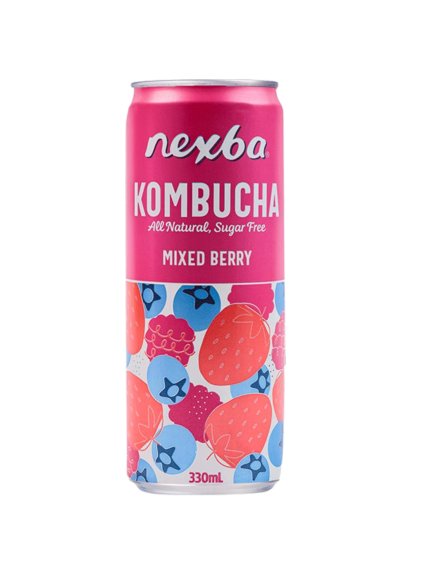 Nexba | Kombucha Lesní ovoce 330ml | plechovka