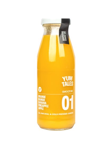 YumTales | Smoothie #01 Pomeranč, mango, banán 240ml