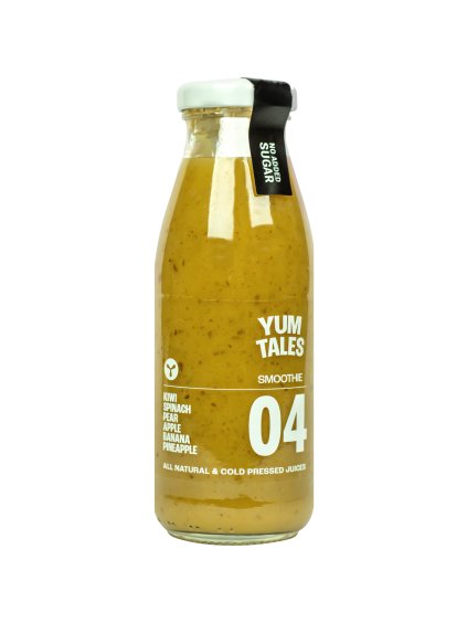 YumTales | Smoothie #04 Kiwi, špenát, ananas a jablko 240ml