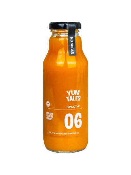 YumTales | Smoothie #06 Mrkev, banán a meruňka 300ml
