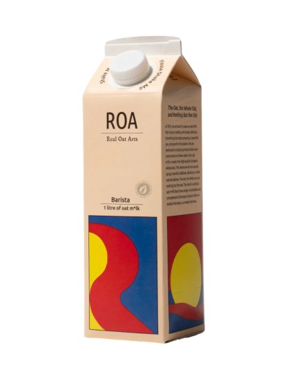 Roa | Oat barista | Ovesný nápoj pro baristy 1L