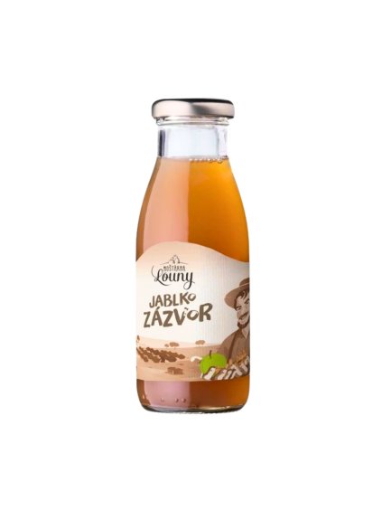 Moštárna Louny | Mošt jablko a zázvor 250ml