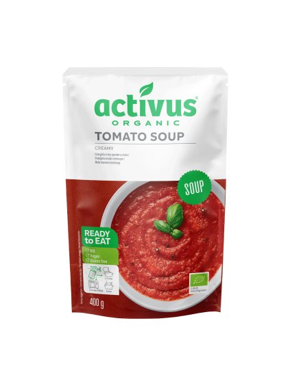 Activus | Polévka tomatová krémová BIO 400g