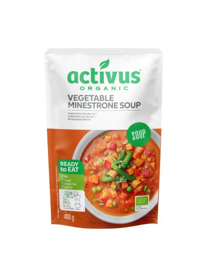 Activus | Polévka minestrone zeleninová BIO 400g