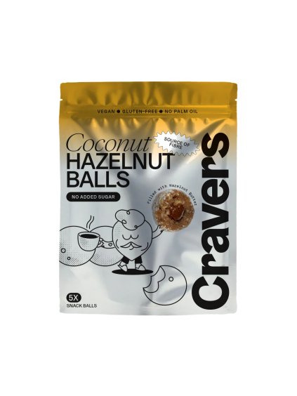 Cravers | Coconut Hazelnut Balls 60g