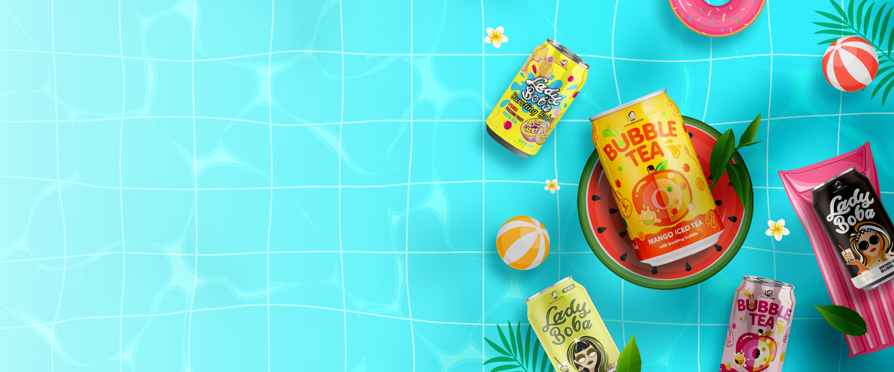 summer bubble tea