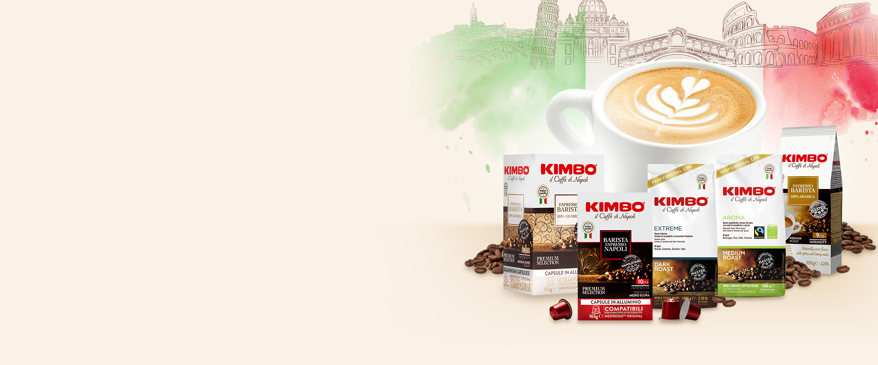 Coffee Kimbo BLACKTEXT