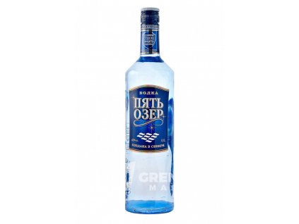 7190 vodka five lakes russian spirit 1l 40