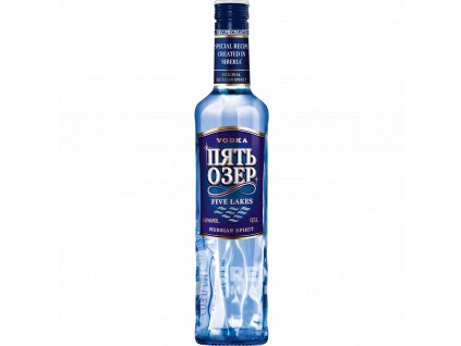 3434 vodka five lakes russian spirit 500ml 40