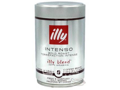 14366 illy espresso intenso tin zrkova kava 250g