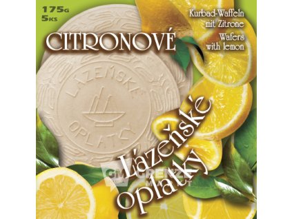 Lázeňské oplatky citronové 175g | GRENZE MARKT