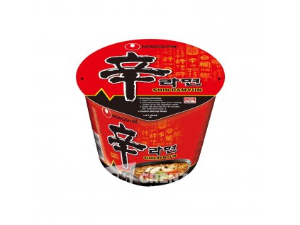 Nongshim Big Bowl Noodle Shin 114g | GRENZE MARKT