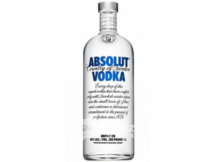 6047 absolut vodka 1l 40