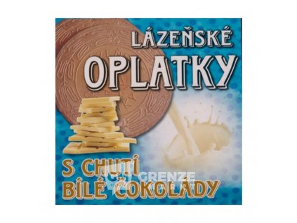 12218 lazenske oplatky s prichuti bile cokolady 175g
