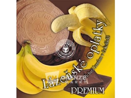 12044 lazenske oplatky banan v cokolade 175g