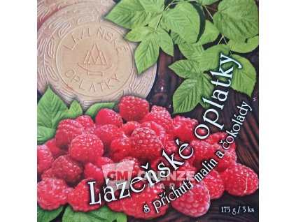 Lázeňské oplatky malina v čokoládě 175g | GRENZE MARKT