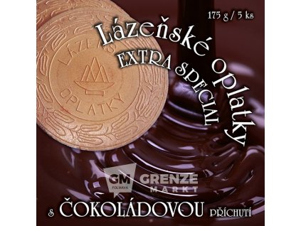 Lázeňské oplatky extra special s čokoládou 175g | GRENZE MARKT