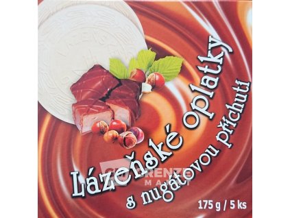 Lázeňské oplatky nugát 175g | GRENZE MARKT