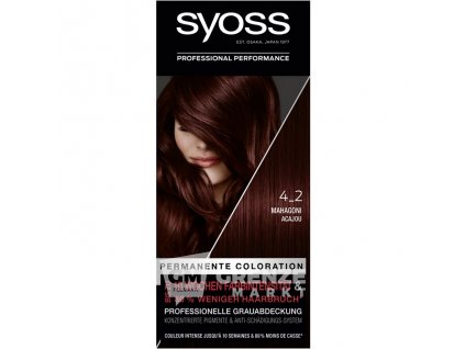 Syoss Coloration 4 2 Mahagoni Stufe 3 Coloration 100786