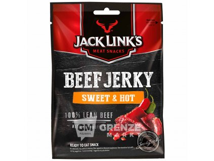 jack link 039 s beef jerky sweet amp hot 25g no1 5722