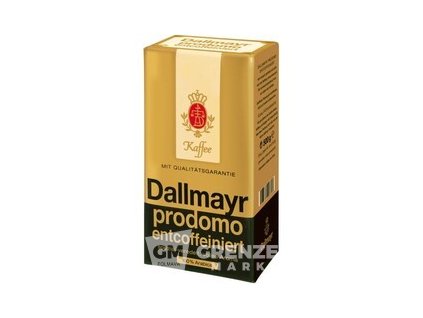 Dallmayr Prodomo bezkofeinová mletá káva 500g | GRENZE MARKT