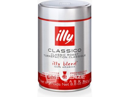 30131 illy classico filter tin mleta kava 250g
