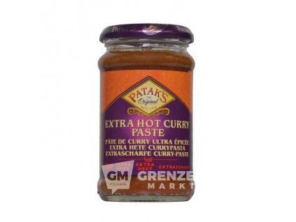 Patak's Extra Hot Curry pasta 283g | GRENZE MARKT