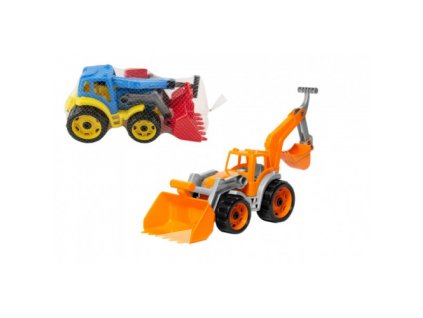 31937 stavebni stroj traktor nakladac plast