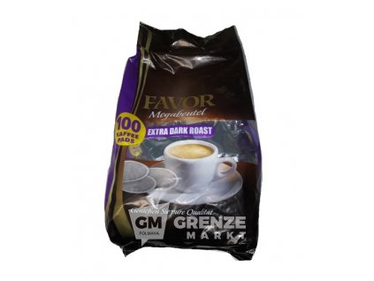 Favor Extra Dark Roast Mega Pads 100ks | GRENZE MARKT
