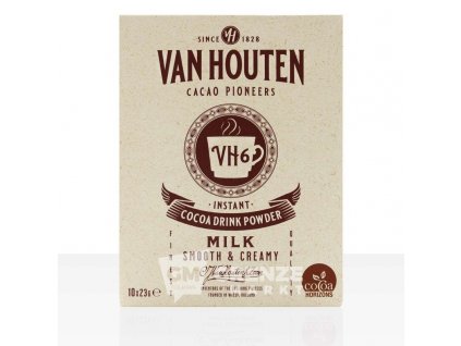 Van Houten VH6 Milk Kakaogetraenk 10 x 23g Instant Kakao Portionsbeutel 718115302