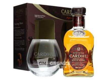 cardhu 12 y met glas 70cl
